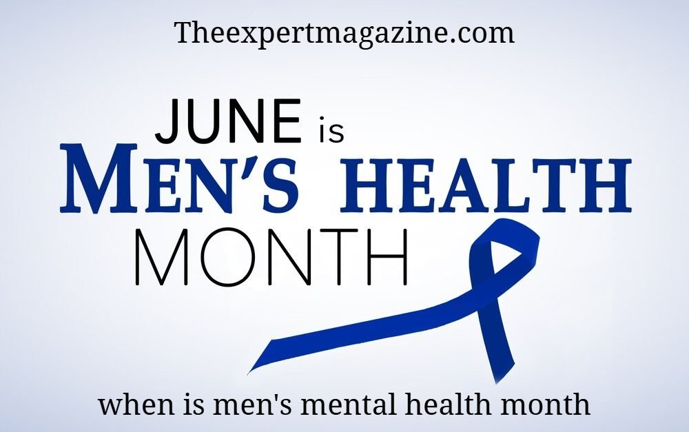 when is men's mental health month