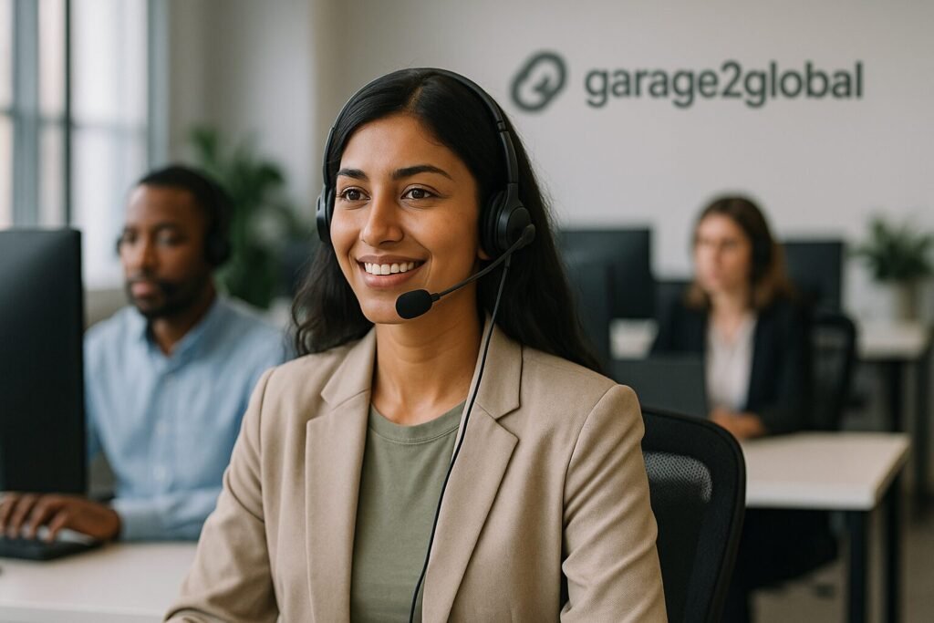 call center outsourcing with garage2global