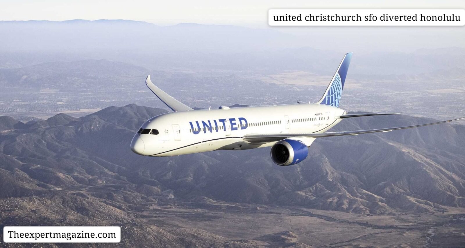 united christchurch sfo diverted honolulu