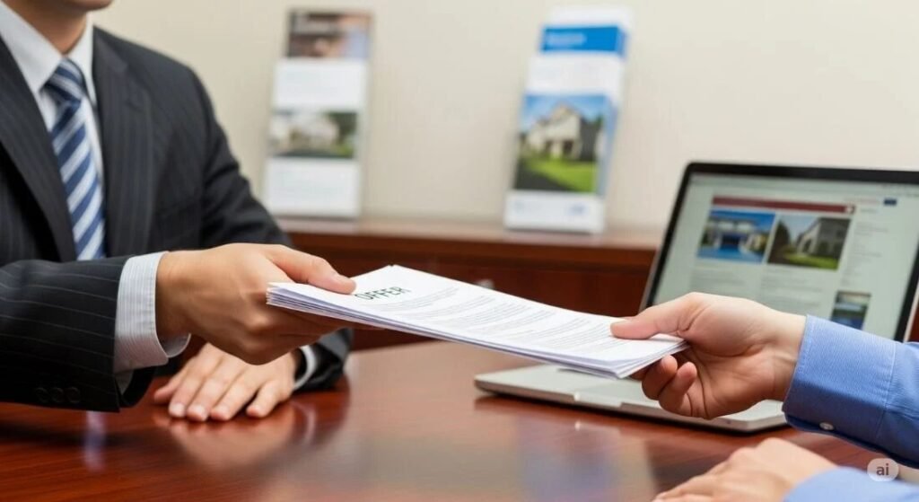 who delivers your offer to the seller framework