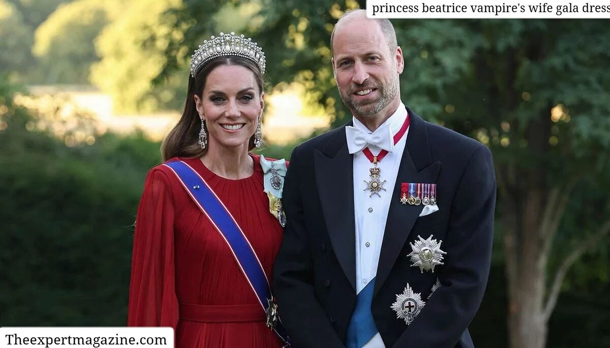 princess beatrice vampire's wife gala dress
