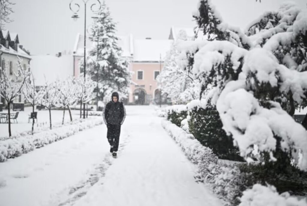 uk faces widespread snow with one area spared