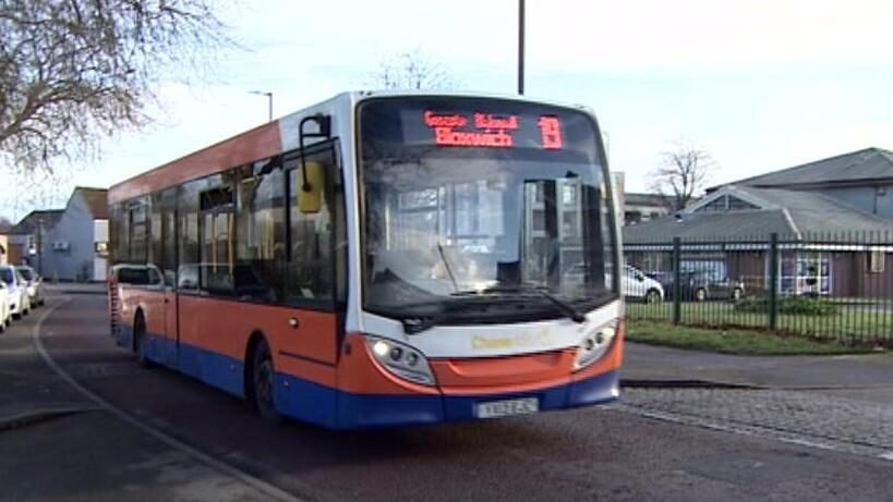 walsall bus diversion antisocial behavior